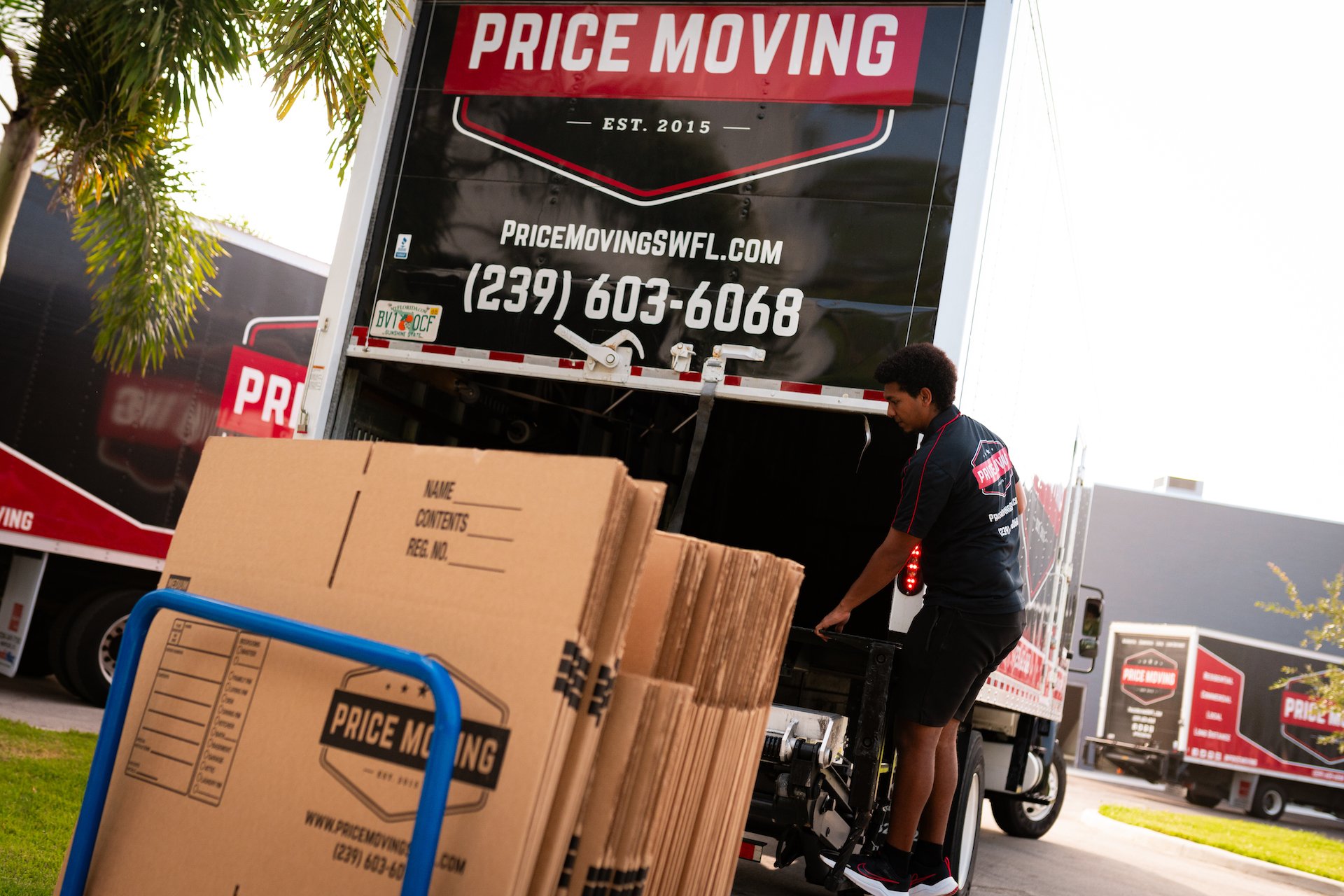 Price Moving professional loading items